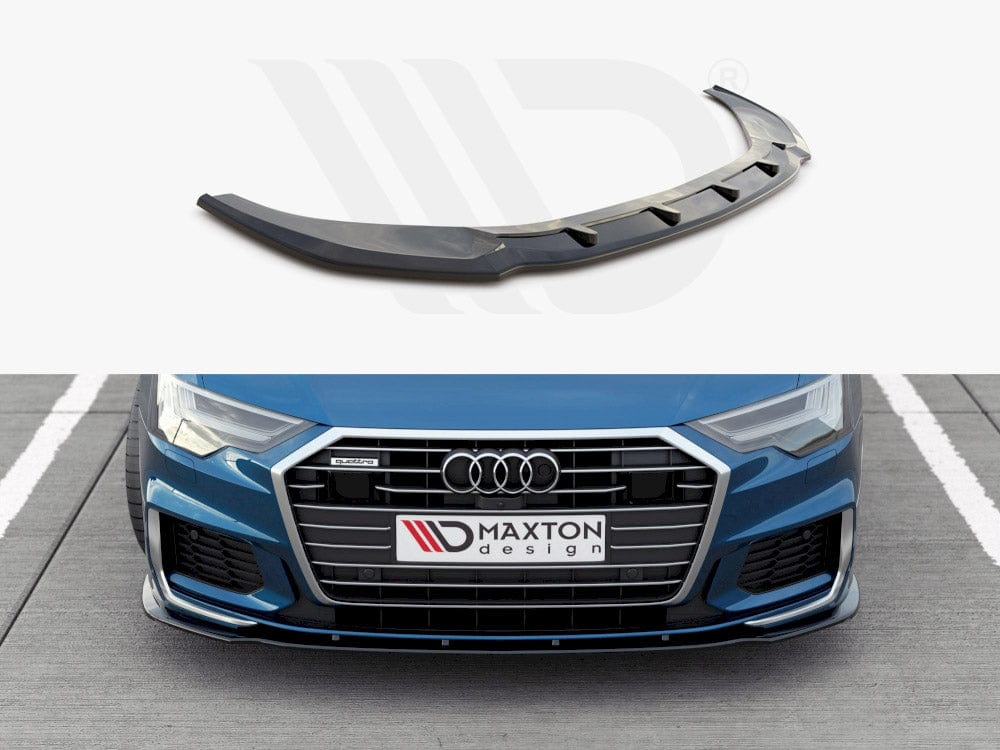 Maxton Design Textured / No Front Splitter V.2 Audi A6 S-Line / S6 C8 Maxton Design SR