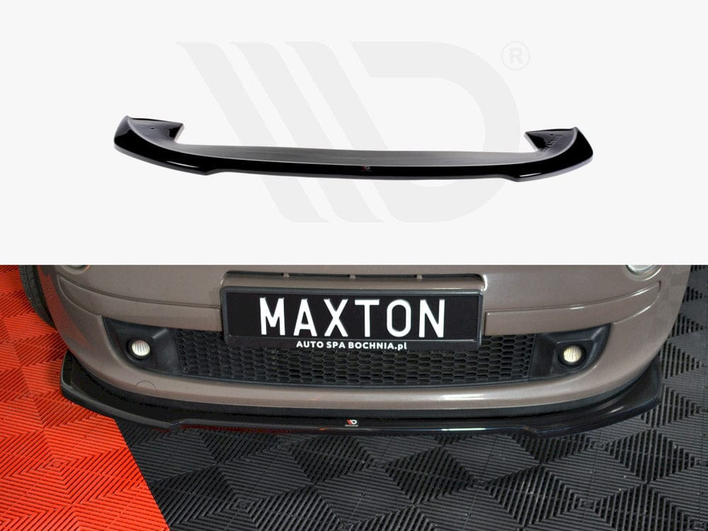 Maxton Design Textured / No Front Splitter V.2 Fiat 500 Pre-facelift 2007-2014 Maxton Design SR