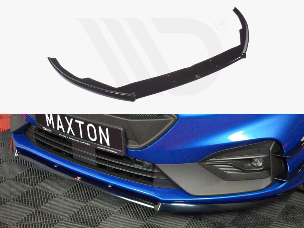 Maxton Design Textured / No Front Splitter V.2 Ford Focus Mk4 ST / ST-Line Maxton Design SR