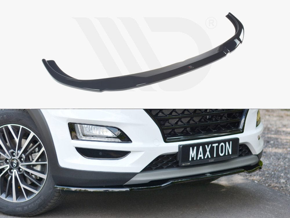 Maxton Design Textured / No Front Splitter V.2 Hyundai Tucson MK3 Facelift 2018-UP Maxton Design SR
