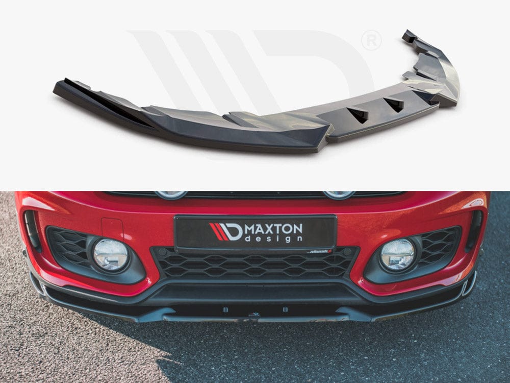 Maxton Design Textured / No Front Splitter V1 Mini Countryman MK2 F60 JCW 2020- Maxton Design SR