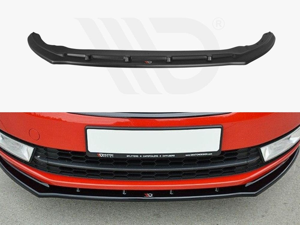 Maxton Design Textured / No Front Splitter V2 Skoda Rapid Maxton Design SR