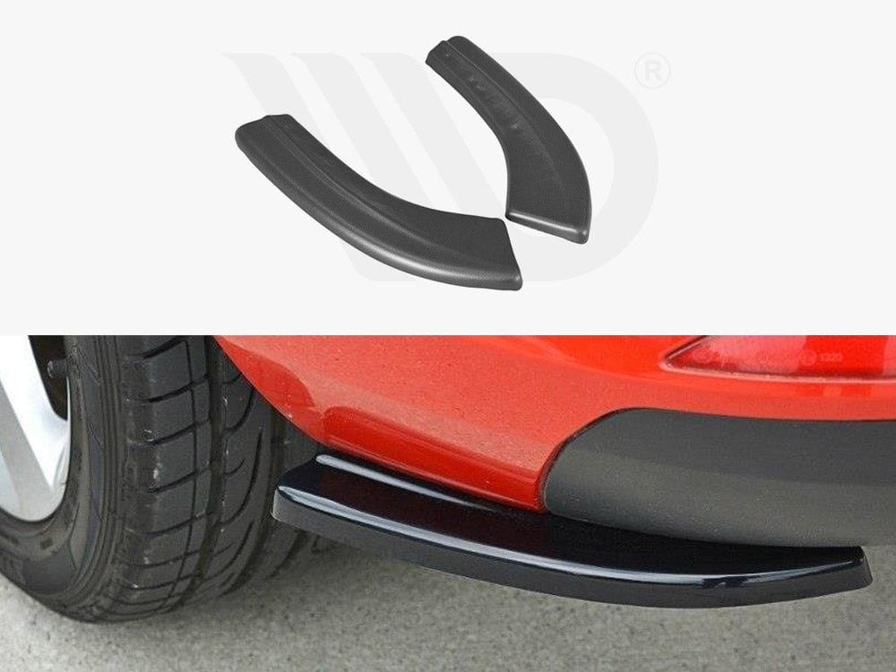 Maxton Design Textured / No Rear Side Diffusers Skoda Rapid Spaceback Maxton Design SR