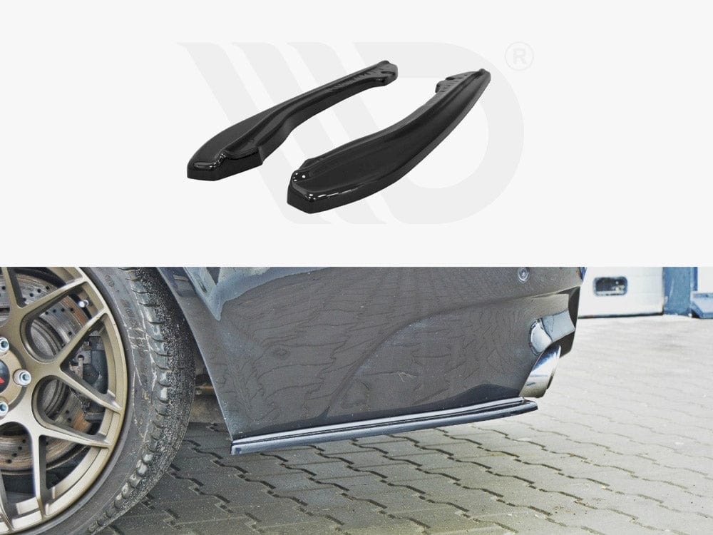 Maxton Design Textured / No Rear Side Splitters Bmw M6 E63 2005-2010 Maxton Design SR