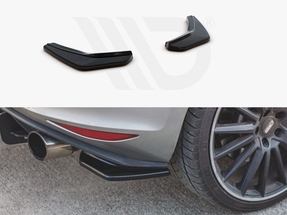 Maxton Design Textured / No Rear Side Splitters V2 VW Golf 7 GTI 2013-2016 Maxton Design SR
