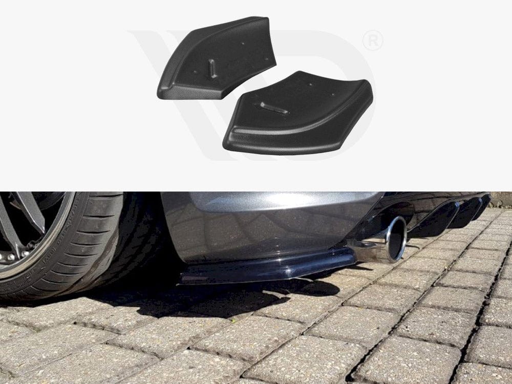 Maxton Design Textured / No Rear Side Splitters Volkswagen Scirocco MK3 R Facelift 2014-2017 Maxton Design SR