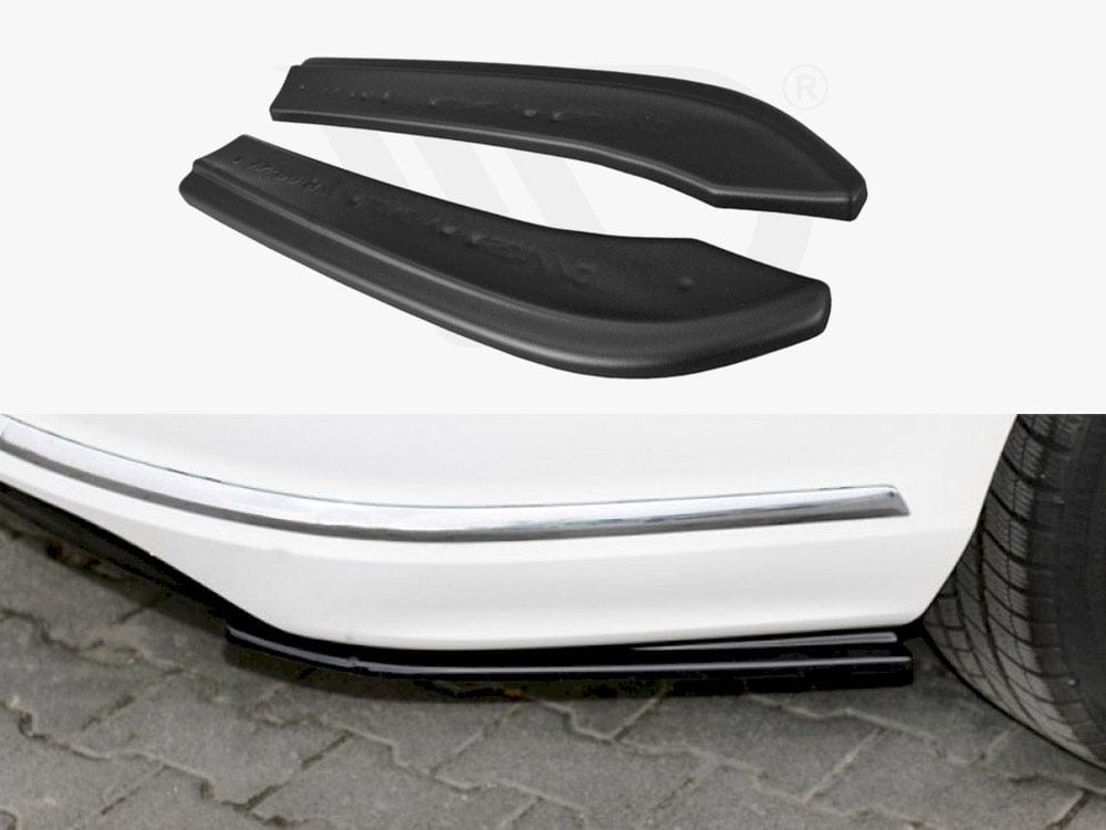 Maxton Design Textured / No Rear Side Splitters VW Passat B7 R-line Variant 2010-2014 Maxton Design SR