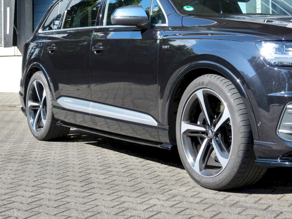 Maxton Design Textured / No Side Skirts Diffusers Audi SQ7/ Q7 S Line MK2 2016-2020 Maxton Design SR
