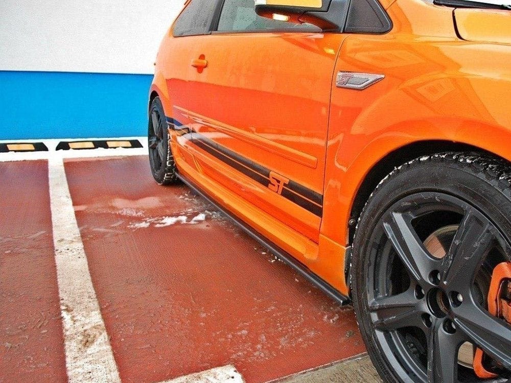 Maxton Design Textured / No Side Skirts Diffusers Ford Focus ST MK2 Maxton Design SR