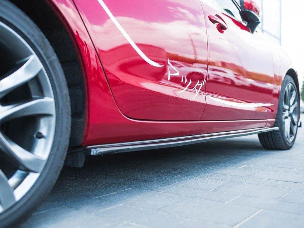 Maxton Design Textured / No Side Skirts Diffusers Mazda 6 Sedan GJ Mk3 Maxton Design SR