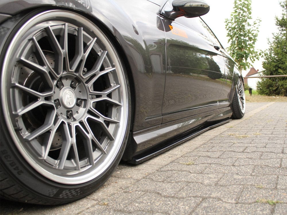 Maxton Design Textured / No Side Skirts Diffusers Mercedes CL 500 C216 Amgline 2006-2010 Maxton Design SR