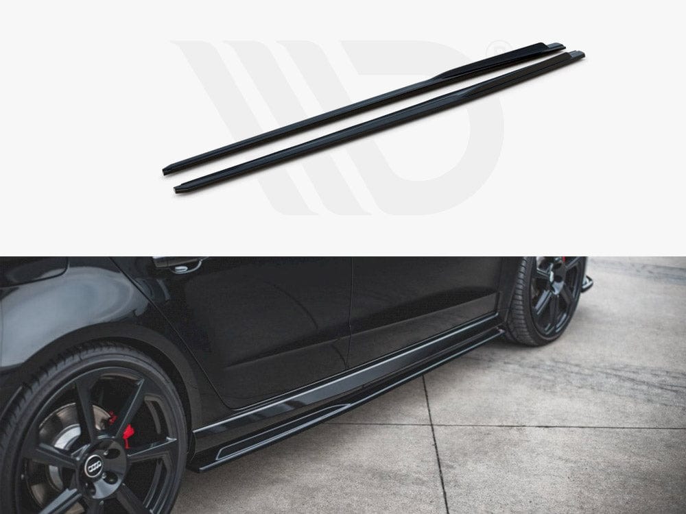 Maxton Design Textured / No Side Skirts Diffusers V.2 Audi RS3 8V Sportback Facelift 2017-UP Maxton Design SR