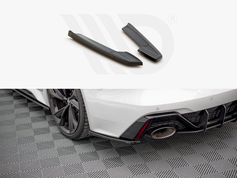 Maxton Design Textured Rear Side Splitters Audi RS6 C8 / RS7 C8 2019- Maxton Design SR