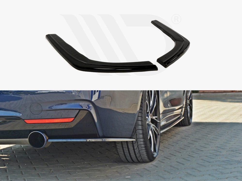 Maxton Design Textured Rear Side Splitters BMW 4 F32 M-Sport Maxton Design SR