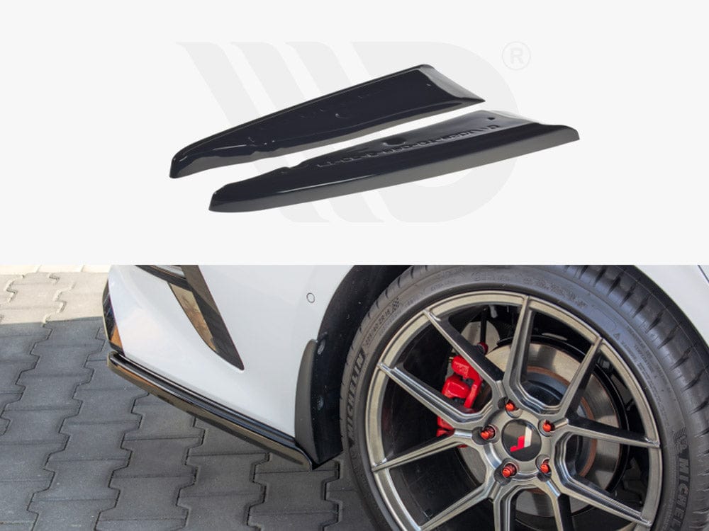 Maxton Design Textured Rear Side Splitters KIA Proceed GT MK 3 Maxton Design SR
