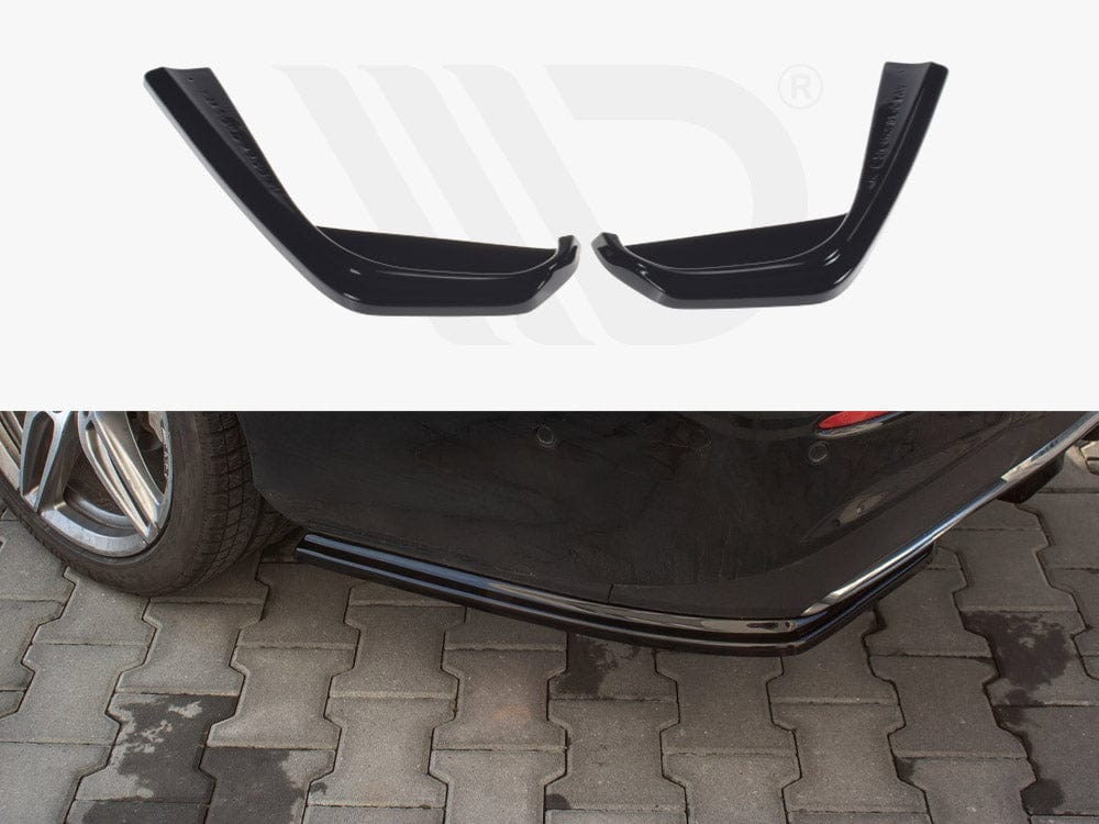 Maxton Design Textured Rear Side Splitters Mercedes E43 AMG / AMG-Line W213 Maxton Design SR