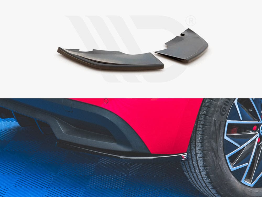 Maxton Design Textured Rear Side Splitters Skoda Kamiq 2019- Maxton Design SR