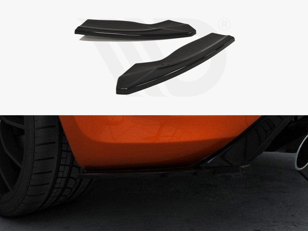 Maxton Design Textured Rear Side Splitters V.2 Ford Focus II ST Facelift Maxton Design SR