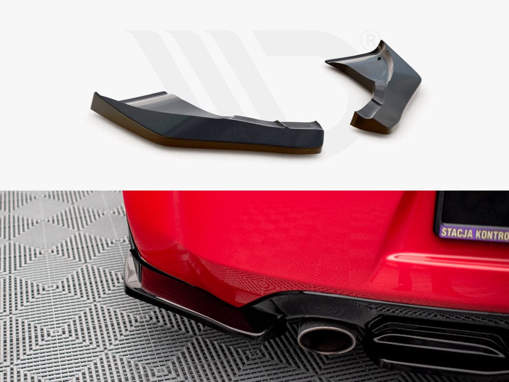 Maxton Design Textured Rear Side Splitters V.2 Nissan 370Z 2009-2020 Maxton Design SR