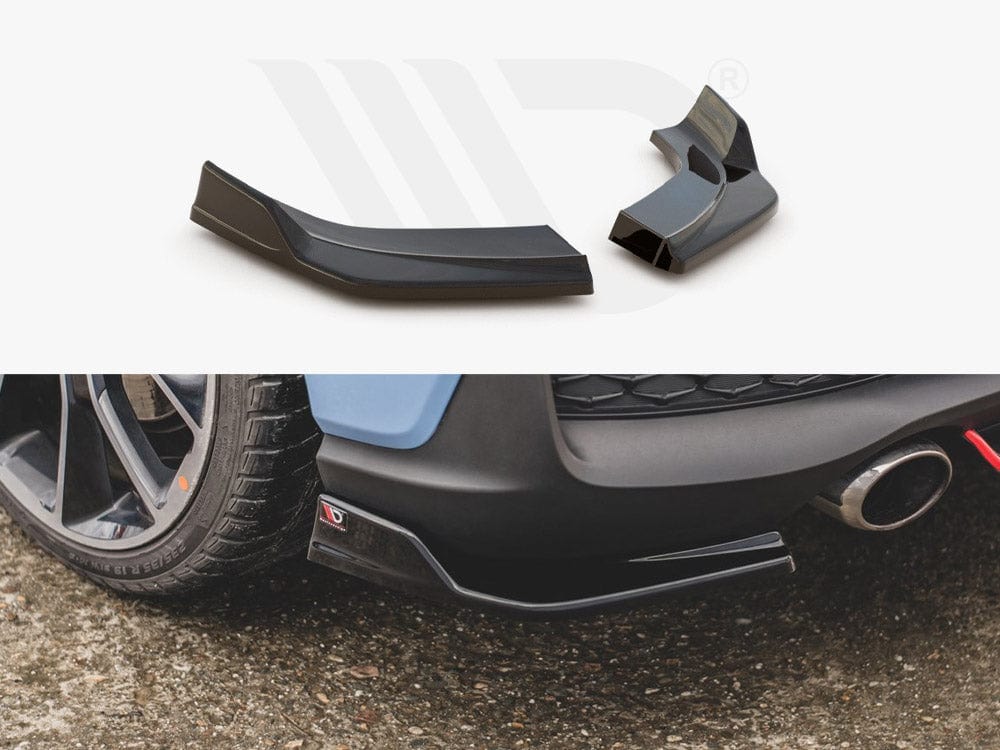 Maxton Design Textured Rear Side Splitters V.3 Hyundai I30 N MK3 Hatchback 2017-2020 Maxton Design SR