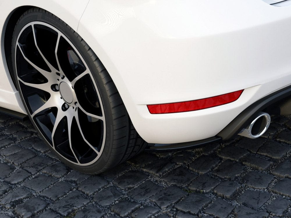 Maxton Design Textured Rear Side Splitters VW Golf VI GTI 35TH Maxton Design SR