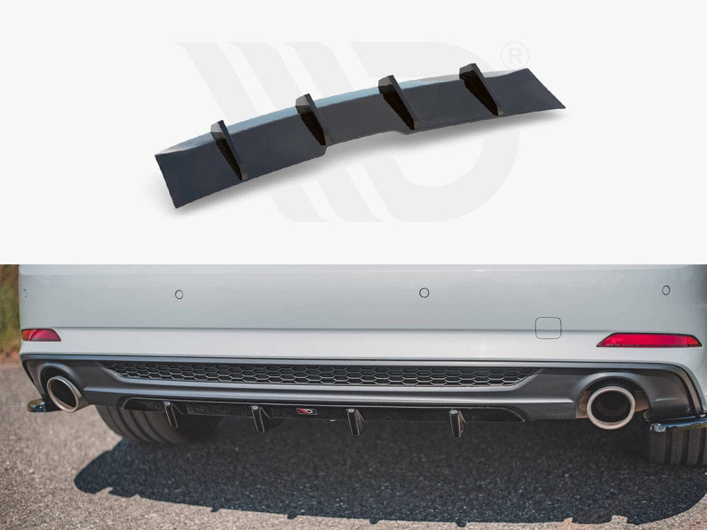 Maxton Design Textured Rear Valance Audi A5 S-Line F5 Coupe / Sportback Maxton Design SR