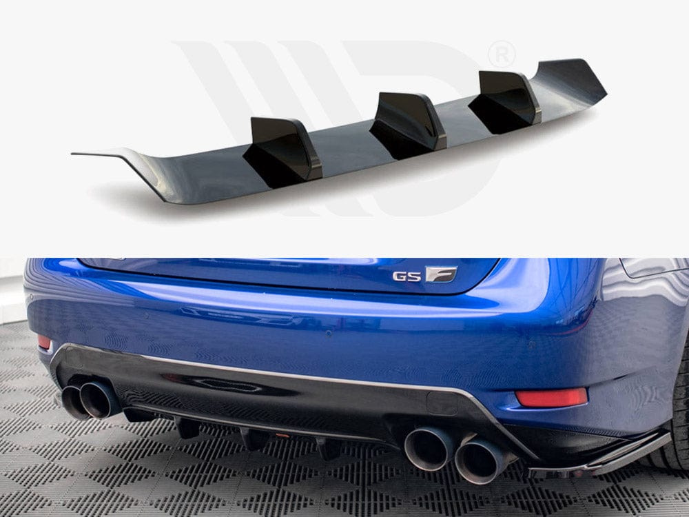 Maxton Design Textured Rear Valance Lexus GS F Mk4 Facelift Maxton Design SR