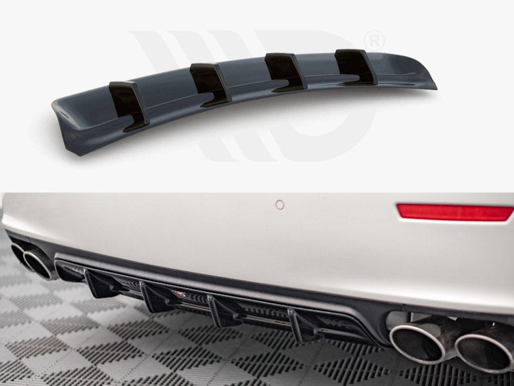 Maxton Design Textured Rear Valance Maserati Ghibli MK3 2013-2017 Maxton Design SR