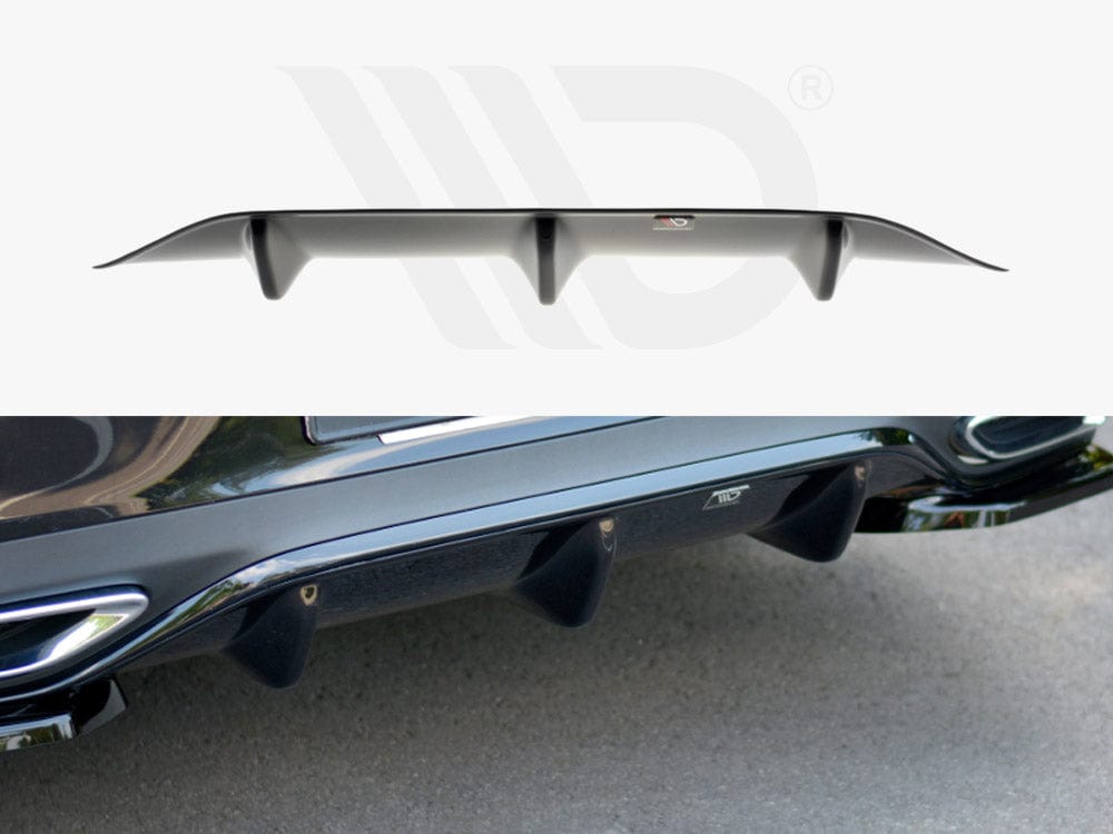 Maxton Design Textured Rear Valance Mercedes E-Class W213 Coupe (C238) AMG-Line Maxton Design SR