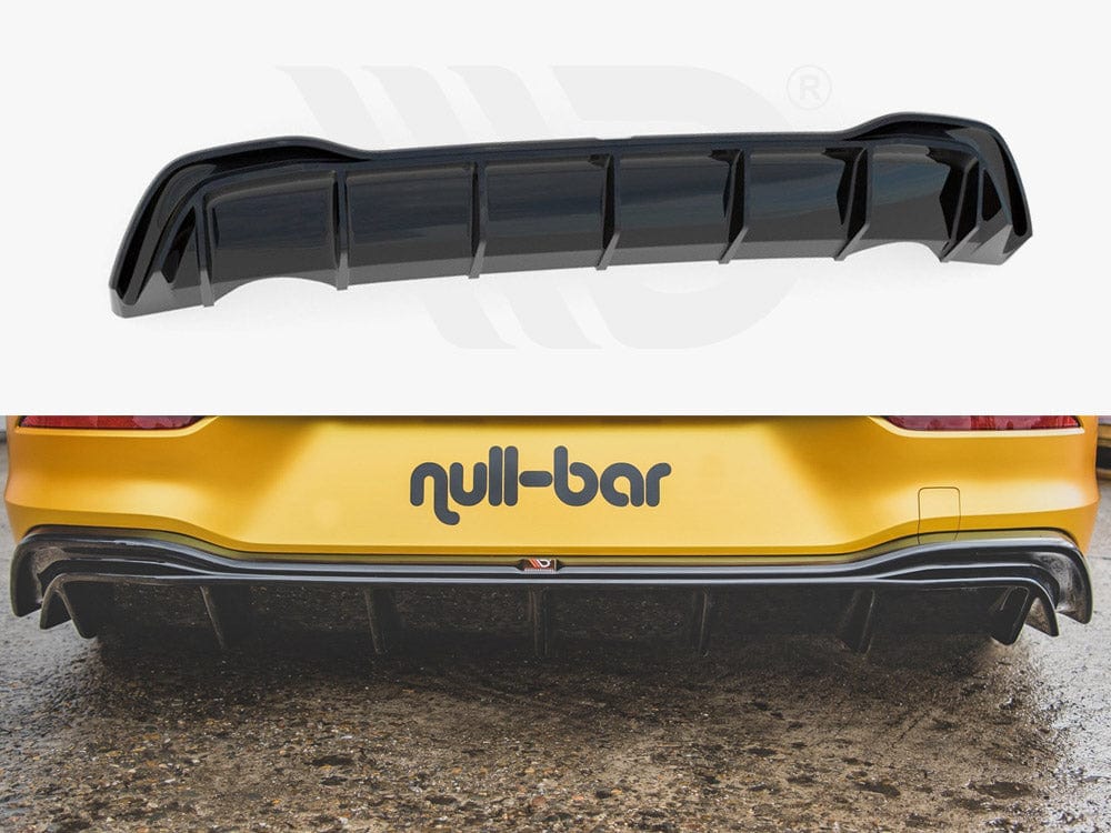 Maxton Design Textured Rear Valance VW Golf Mk8 Maxton Design SR