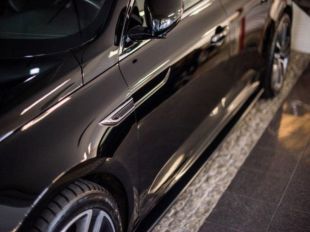 Maxton Design Textured / Red Side Skirts Diffusers Renault Talisman Maxton Design SR