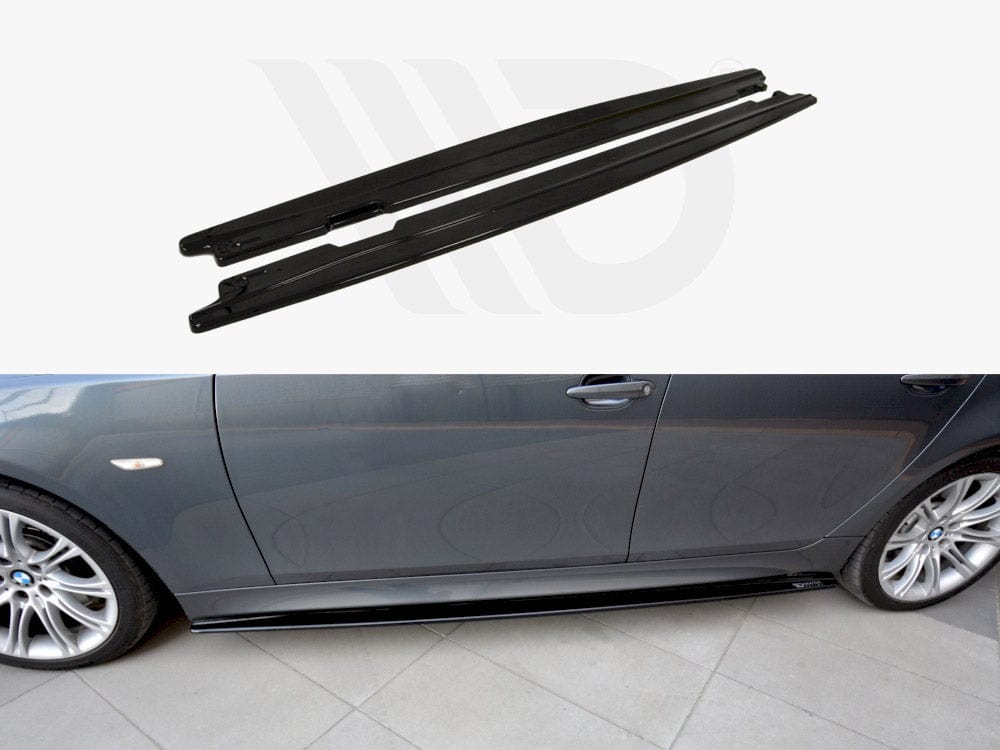 Maxton Design Textured Side Skirts Diffusers Bmw 5 E60/61 M-pack Maxton Design SR