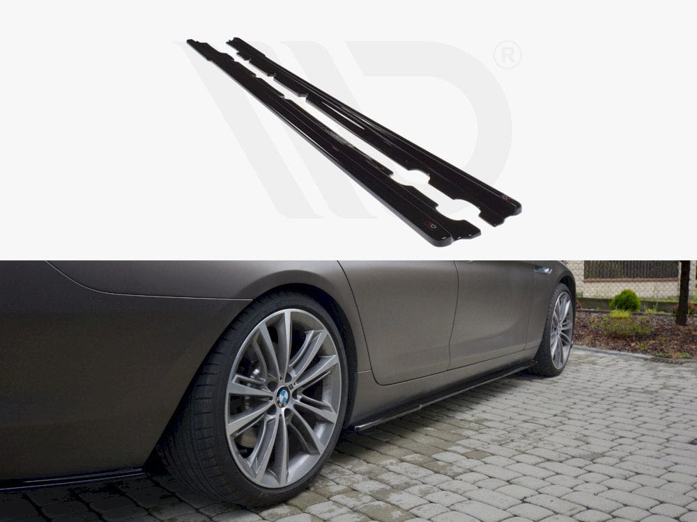 Maxton Design Textured Side Skirts Diffusers BMW 6 Gran Coupe Maxton Design SR