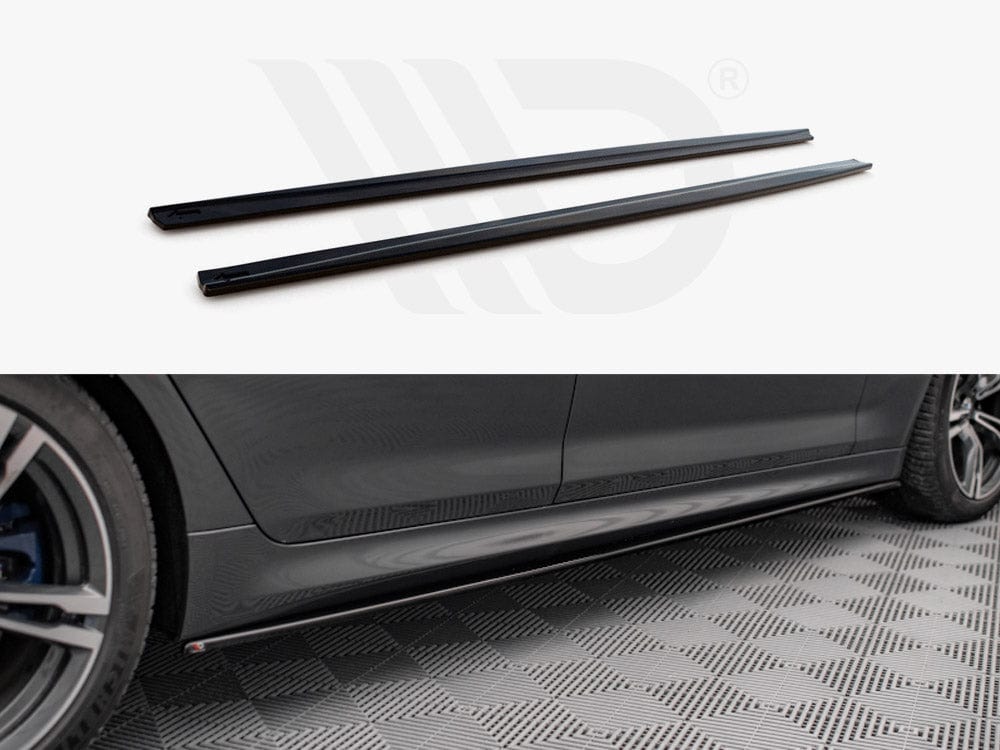 Maxton Design Textured Side Skirts Diffusers Bmw M5 F90 2017- Maxton Design SR