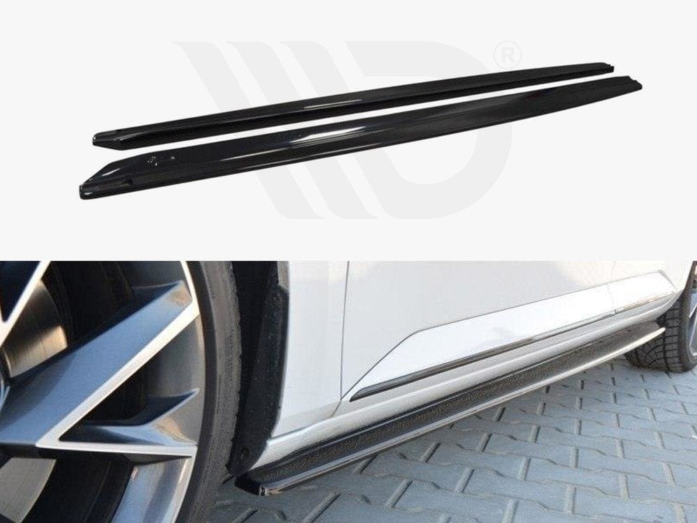 Maxton Design Textured Side Skirts Diffusers Skoda Superb III Maxton Design SR
