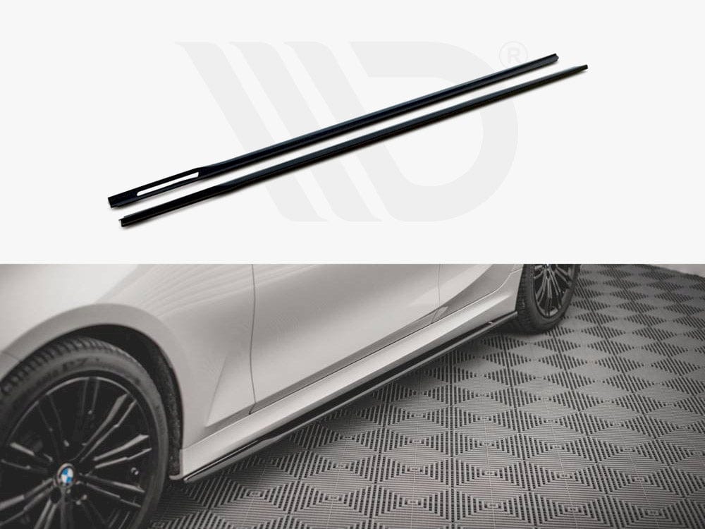 Maxton Design Textured Side Skirts Diffusers V.2 Bmw 3 G20 / G21 M-sport 2018-2022 Maxton Design SR