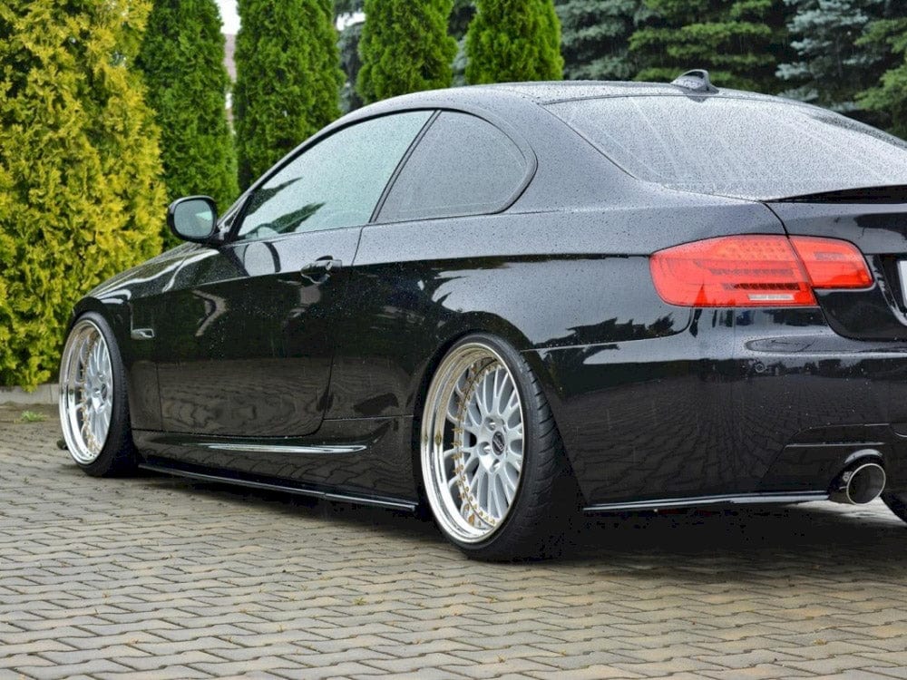 Maxton Design Textured Side Skirts Splitters Bmw 3 E92 M-sport Facelift 2010-2013 Maxton Design SR