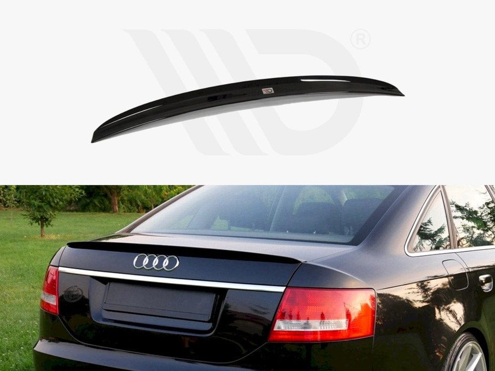 Maxton Design Textured Spoiler CAP Audi A6 C6 S-line Pre-facelift 2004-2008 Maxton Design SR