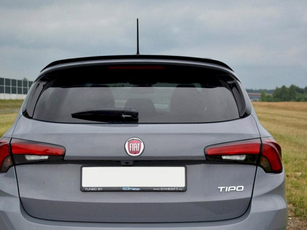 Maxton Design Textured Spoiler CAP Fiat TIPO Station Wagon S-design 2016-UP Maxton Design SR