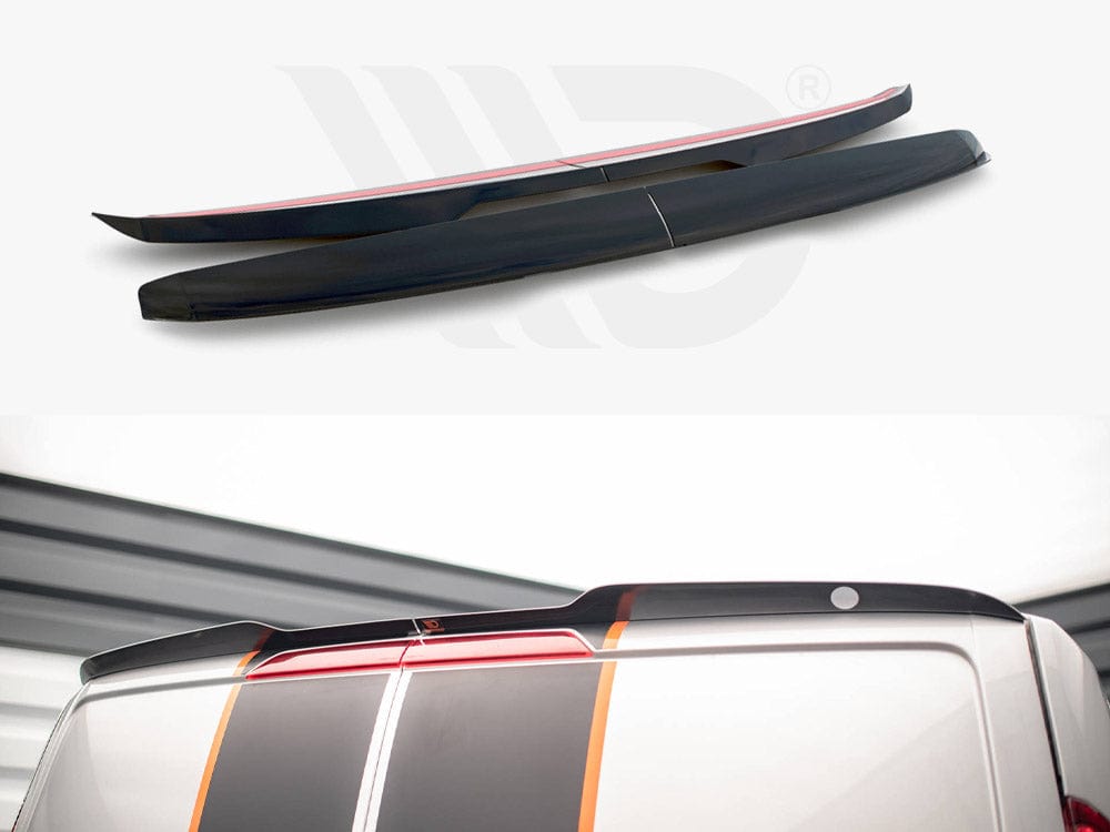 Maxton Design Textured Spoiler CAP Ford Transit Custom ST-Line Mk1 Facelift Maxton Design SR