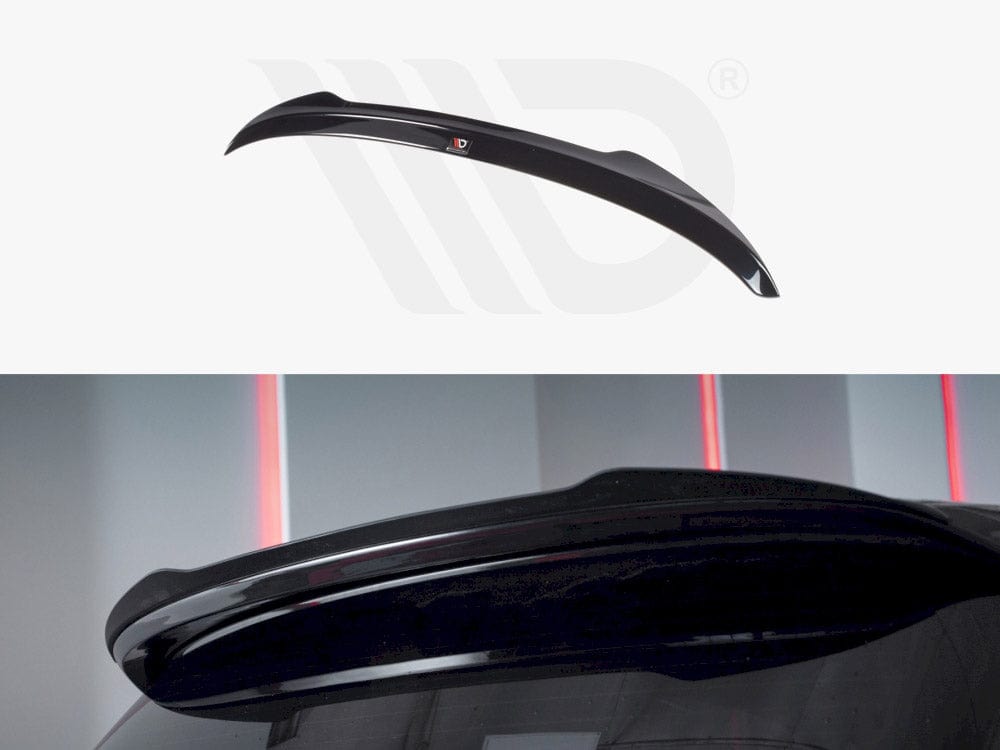 Maxton Design Textured Spoiler Extension CAP Bmw 1 E81/ E87 Facelift (Aero Spoiler) 2007-2011 Maxton Design SR