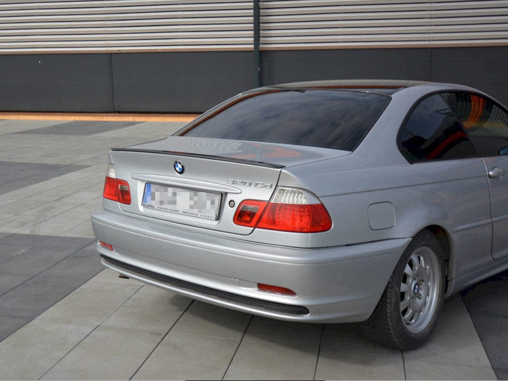 Maxton Design Textured Spoiler Extension CAP Bmw 3 E46 Coupe Pre-facelift Standard 1999-2003 Maxton Design SR