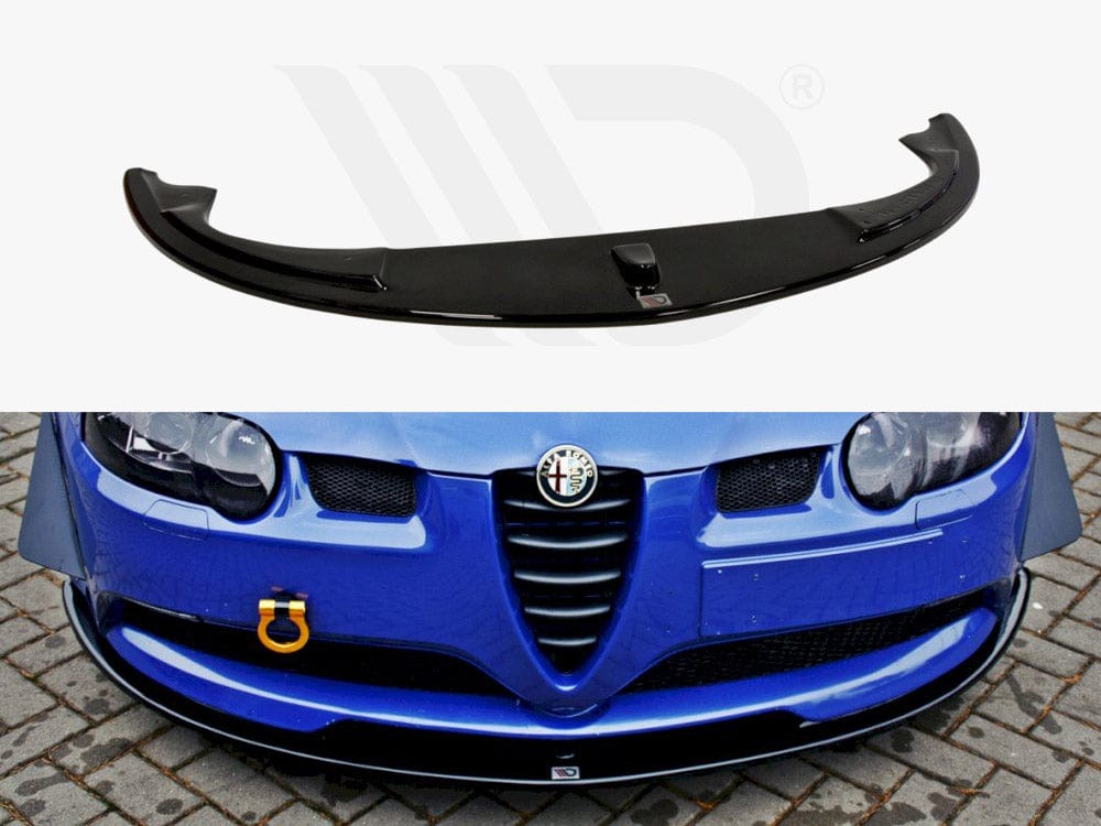 Maxton Design Textured / Yellow Front Splitter Alfa Romeo 147 GTA Maxton Design SR