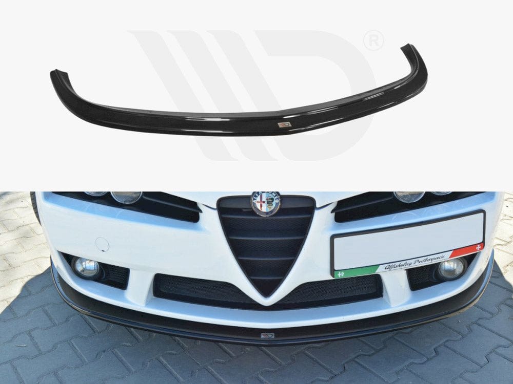 Maxton Design Textured / Yellow Front Splitter Alfa Romeo Brera Maxton Design SR