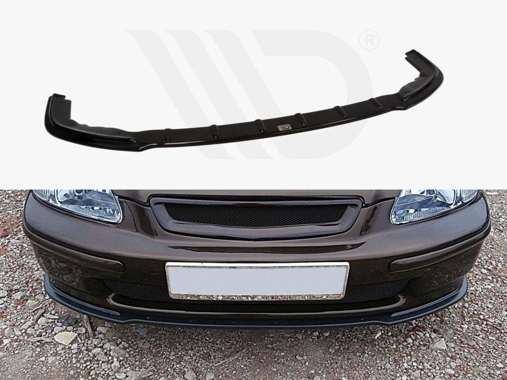 Maxton Design Textured / Yellow Front Splitter Honda Civic MK6 EJ9 1996-1997 Maxton Design SR