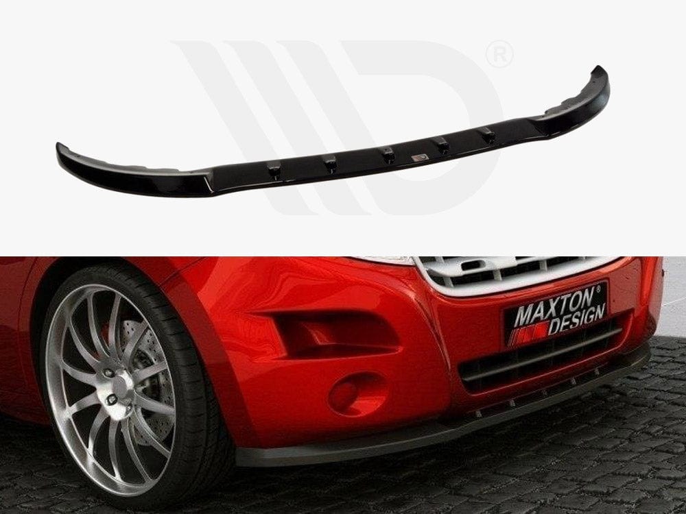 Maxton Design Textured / Yellow Front Splitter Renault Master MK3 Maxton Design SR