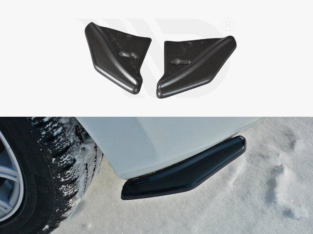 Maxton Design Textured / Yellow Rear Side Splitters KIA Cee'd GT MK2 2013-2018 Maxton Design SR