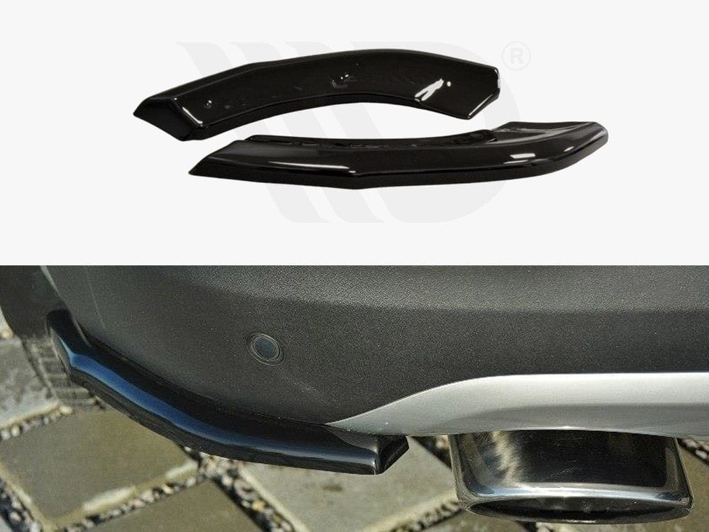 Maxton Design Textured / Yellow Rear Side Splitters KIA Sportage MK4 GT Line Maxton Design SR