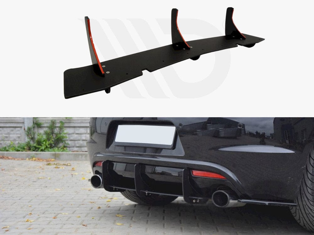 Maxton Design VW Scirocco R Rear Diffuser & Rear Side Splitters Maxton Design SR