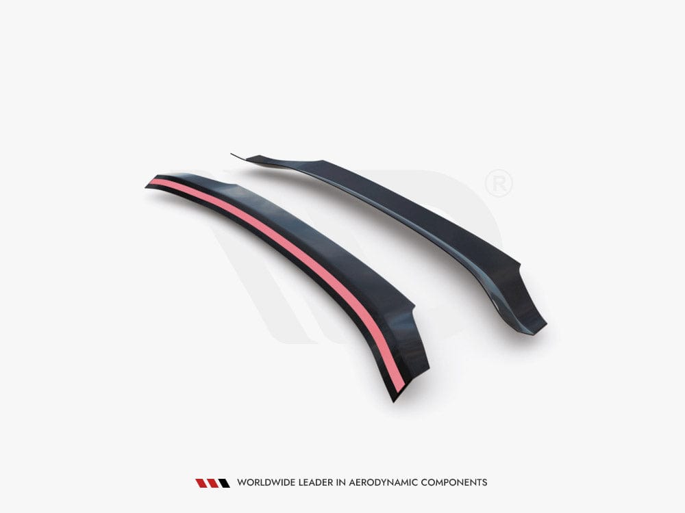 Maxton Design WING (Upper Spoiler) Extension CAP V2 Honda Civic MK10 Type-r 2017-UP Maxton Design SR